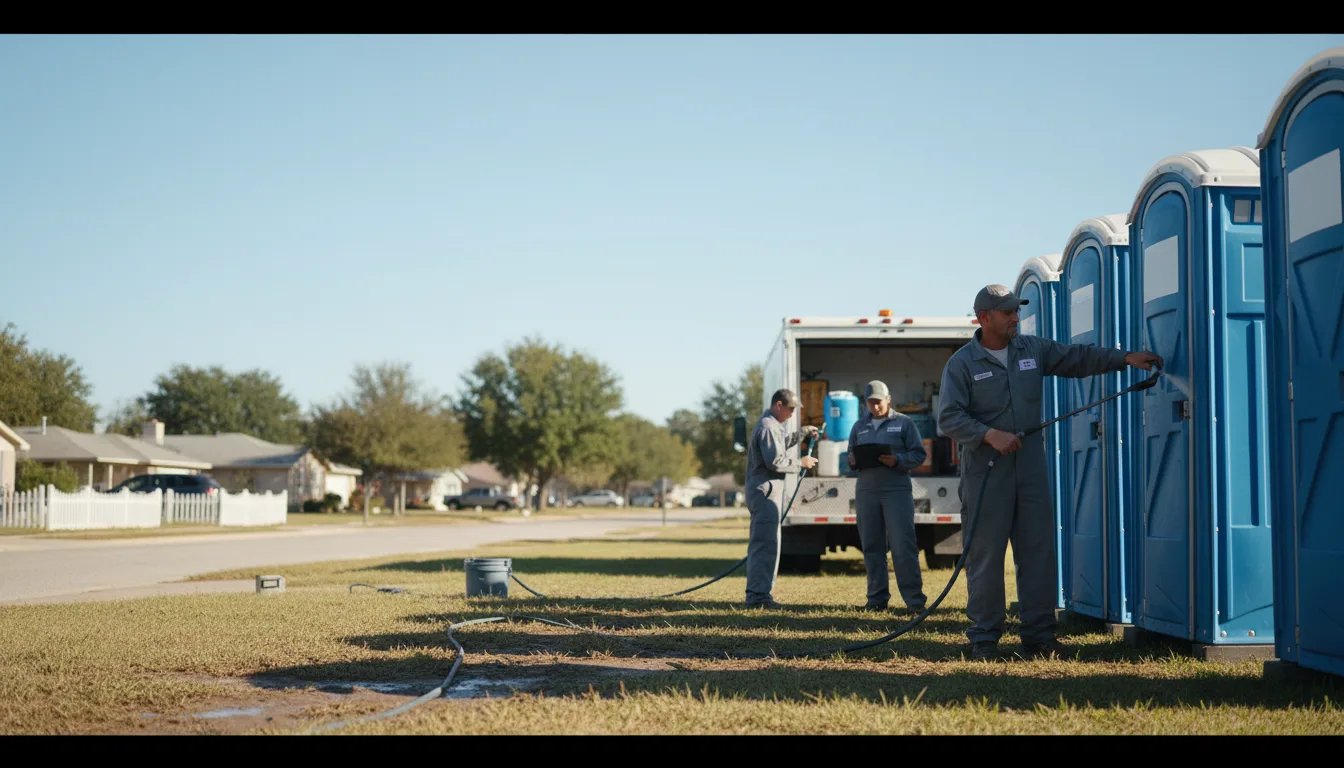 Long-Term Portable Toilet Rental in Neshkoro, WI near me
